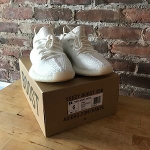 Adidas Yeezy Boost 350 V2 Cream White Mens Sz 6.5